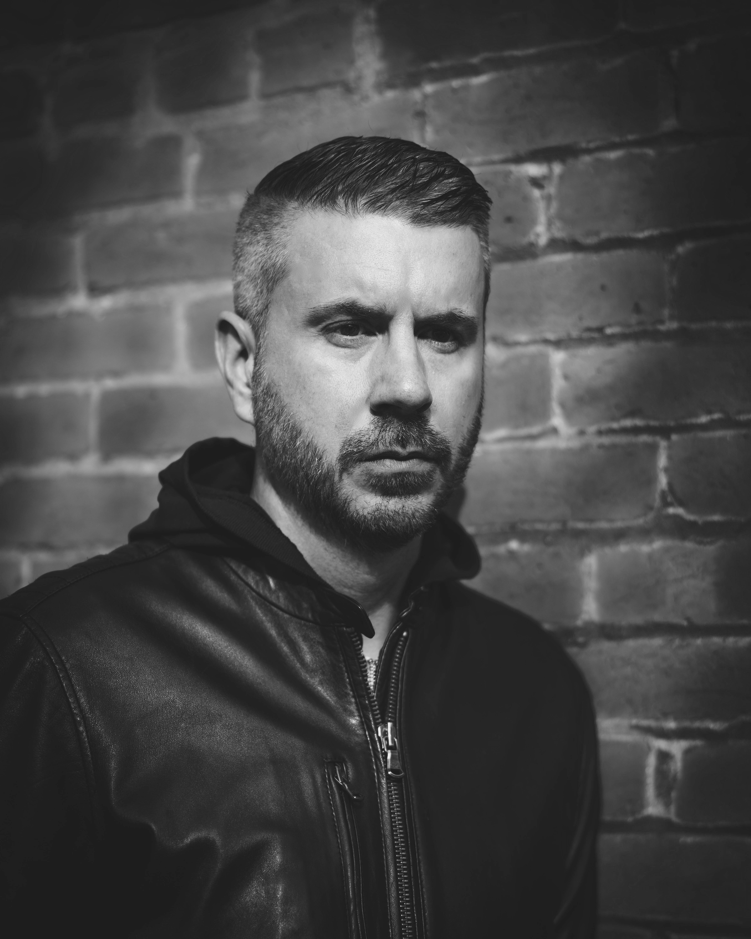 William White — brick wall monochrome