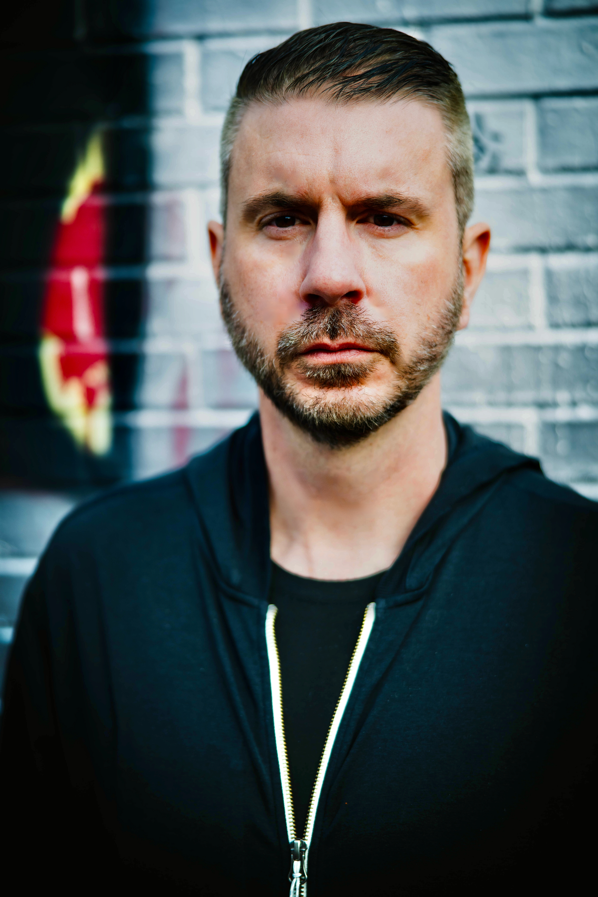 William White — graffiti wall portrait